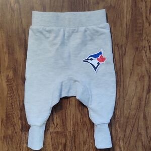 Gray Kids Sweatpants with Logo